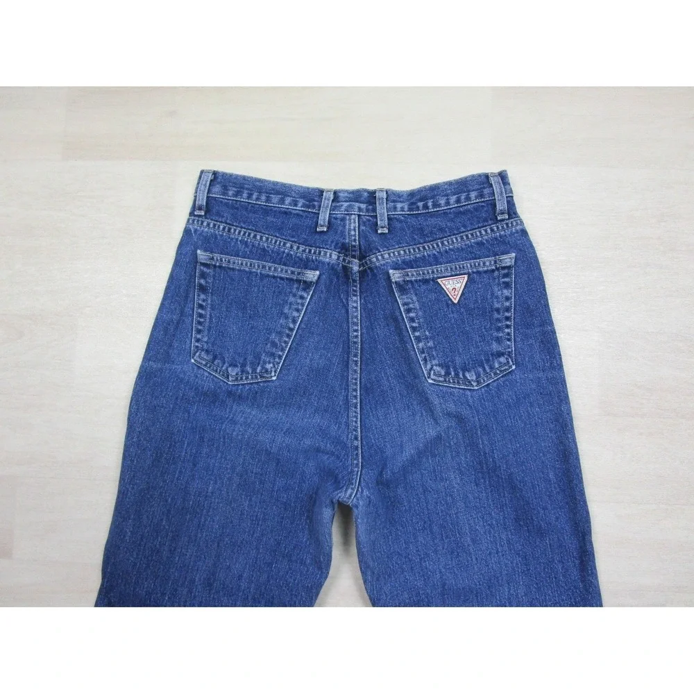 Vintage 90s Guess Georges Marciano Jeans Womens (30x27) High Rise Tapered‎ USA